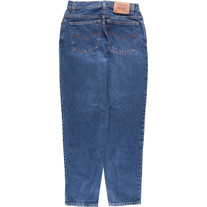 90'S Levi's 551 Relaxed Fit Tapered Leg Tapered Denim Pants Women's L (w29) Vintage cotton blue type Vintage Second Hand