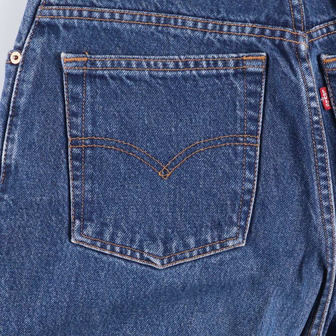 90'S Levi's 551 Relaxed Fit Tapered Leg Tapered Denim Pants Women's L (w29) Vintage cotton blue type Vintage Second Hand