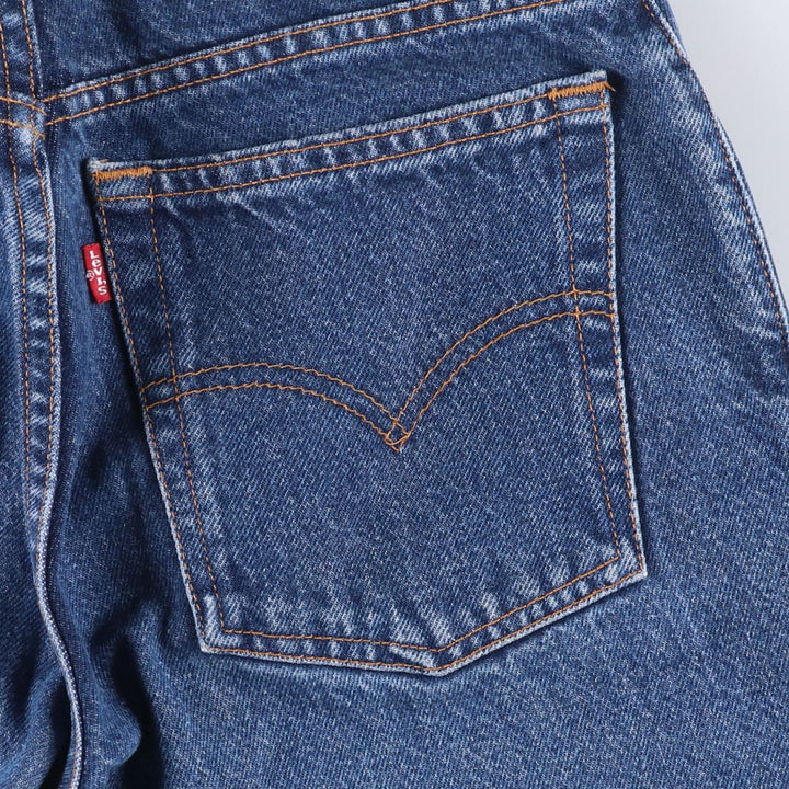 90'S Levi's 551 Relaxed Fit Tapered Leg Tapered Denim Pants Women's L (w29) Vintage cotton blue type Vintage Second Hand