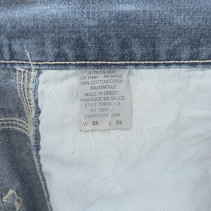 90s-00'S GAP Carpenter Denim Painter Pants, Men's, Size W29 cotton blue type Vintage Second Hand