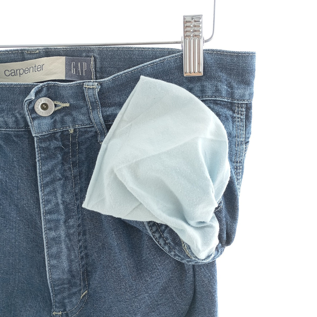 90s-00'S GAP Carpenter Denim Painter Pants, Men's, Size W29 cotton blue type Vintage Second Hand