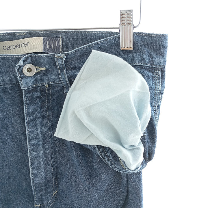 90s-00'S GAP Carpenter Denim Painter Pants, Men's, Size W29 cotton blue type Vintage Second Hand