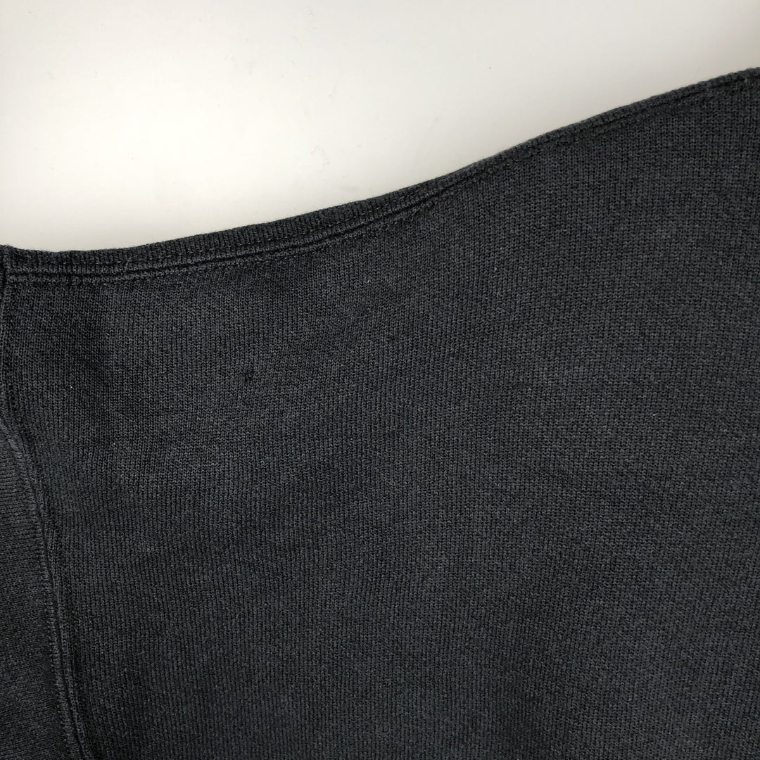 90'S Vintage Pannill Blank Sweatshirt, Made in USA, Men's Size XL cotton black type Vintage Second Hand