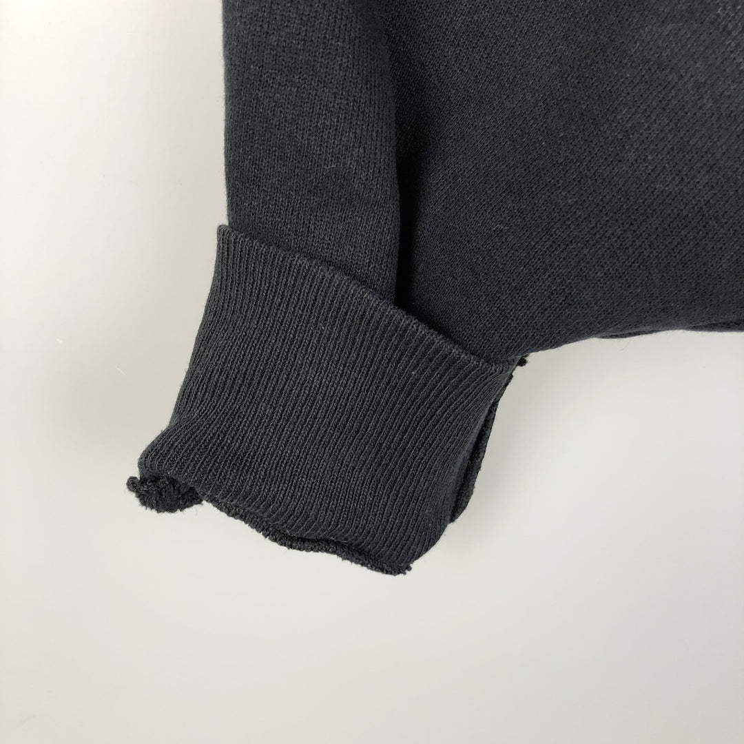 90'S Vintage Pannill Blank Sweatshirt, Made in USA, Men's Size XL cotton black type Vintage Second Hand