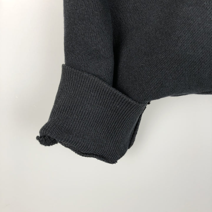 90'S Vintage Pannill Blank Sweatshirt, Made in USA, Men's Size XL cotton black type Vintage Second Hand