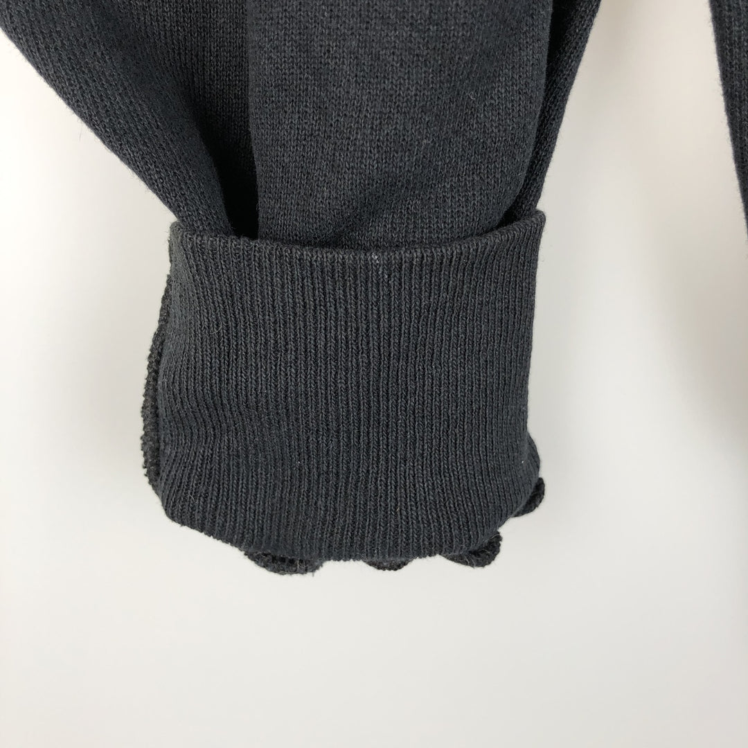 90'S Vintage Pannill Blank Sweatshirt, Made in USA, Men's Size XL cotton black type Vintage Second Hand