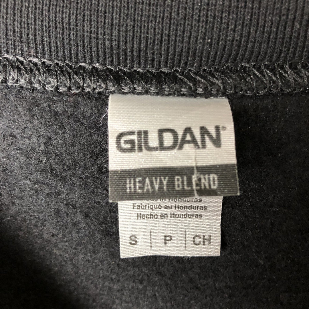 Gildan AALIYAH Band Sweatshirt, Men's S Size cotton black type Vintage Second Hand