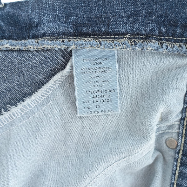 2000'S Ralph Lauren Polo Jeans Company denim shorts, women's size L (w29) cotton blue type Vintage Second Hand