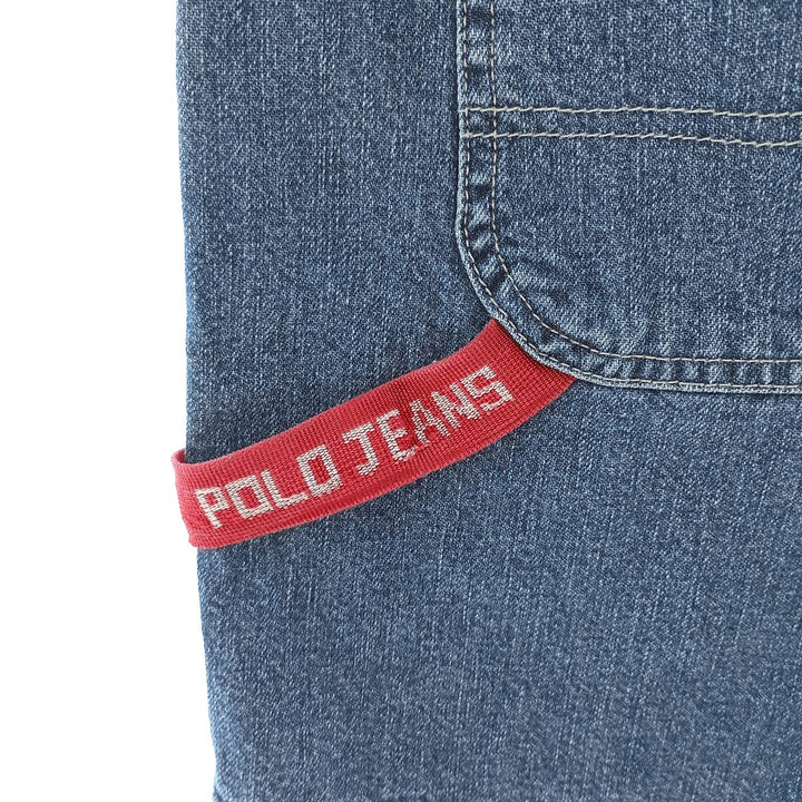 2000'S Ralph Lauren Polo Jeans Company denim shorts, women's size L (w29) cotton blue type Vintage Second Hand