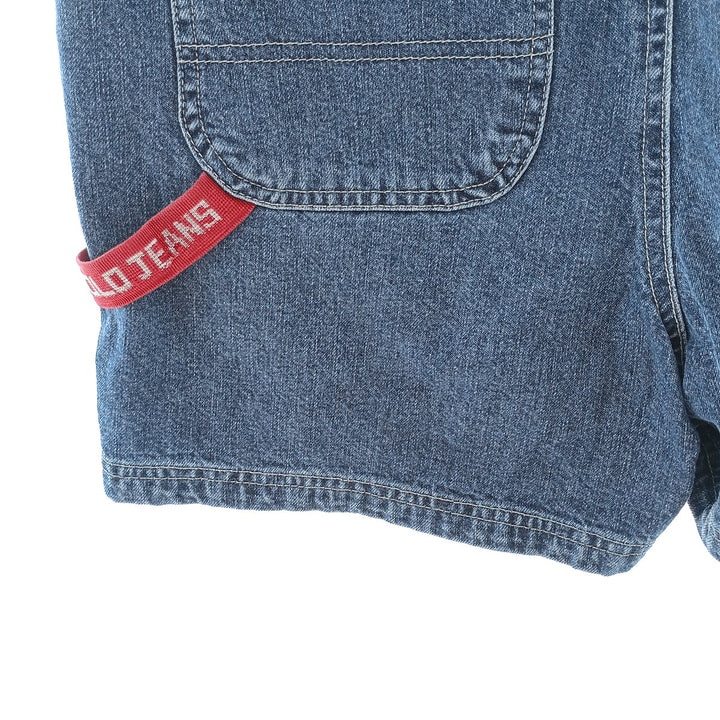 2000'S Ralph Lauren Polo Jeans Company denim shorts, women's size L (w29) cotton blue type Vintage Second Hand