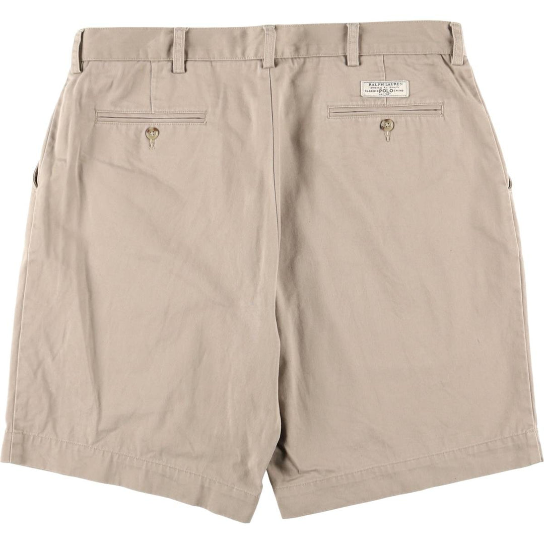 Ralph Lauren POLO by Ralph Lauren PROSPECT Chino Shorts Shorts Men's W37 equivalent cotton Beige type Vintage Second Hand