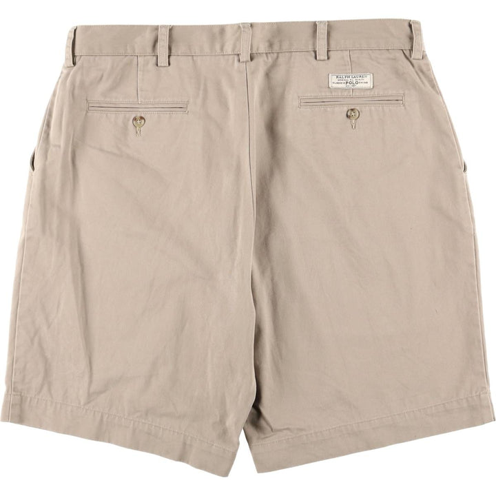 Ralph Lauren POLO by Ralph Lauren PROSPECT Chino Shorts Shorts Men's W37 equivalent cotton Beige type Vintage Second Hand