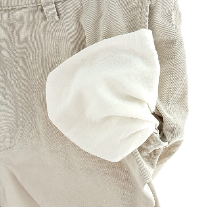 Ralph Lauren POLO by Ralph Lauren CLASSIC FIT Chino Shorts Shorts Men's W33 equivalent cotton ivory Vintage Second Hand