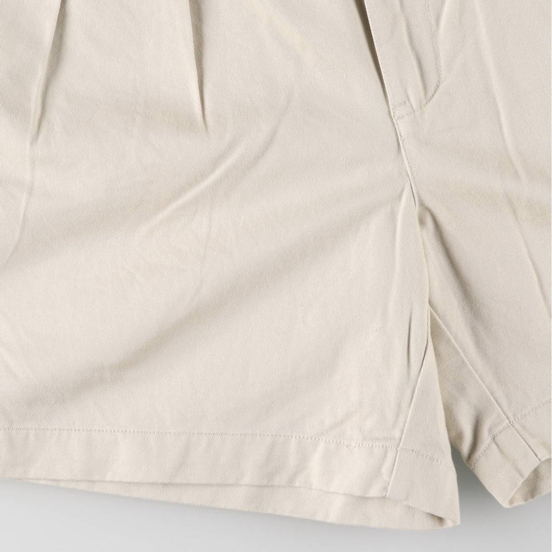 Ralph Lauren POLO RALPH LAUREN Two-pleat Chino Shorts Shorts Men's W32 equivalent cotton Beige type Vintage Second Hand