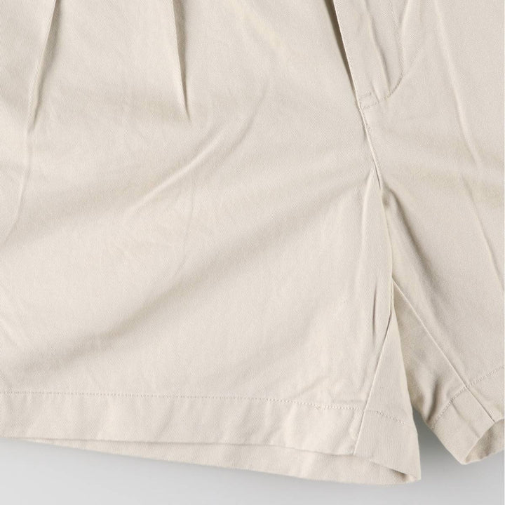 Ralph Lauren POLO RALPH LAUREN Two-pleat Chino Shorts Shorts Men's W32 equivalent cotton Beige type Vintage Second Hand