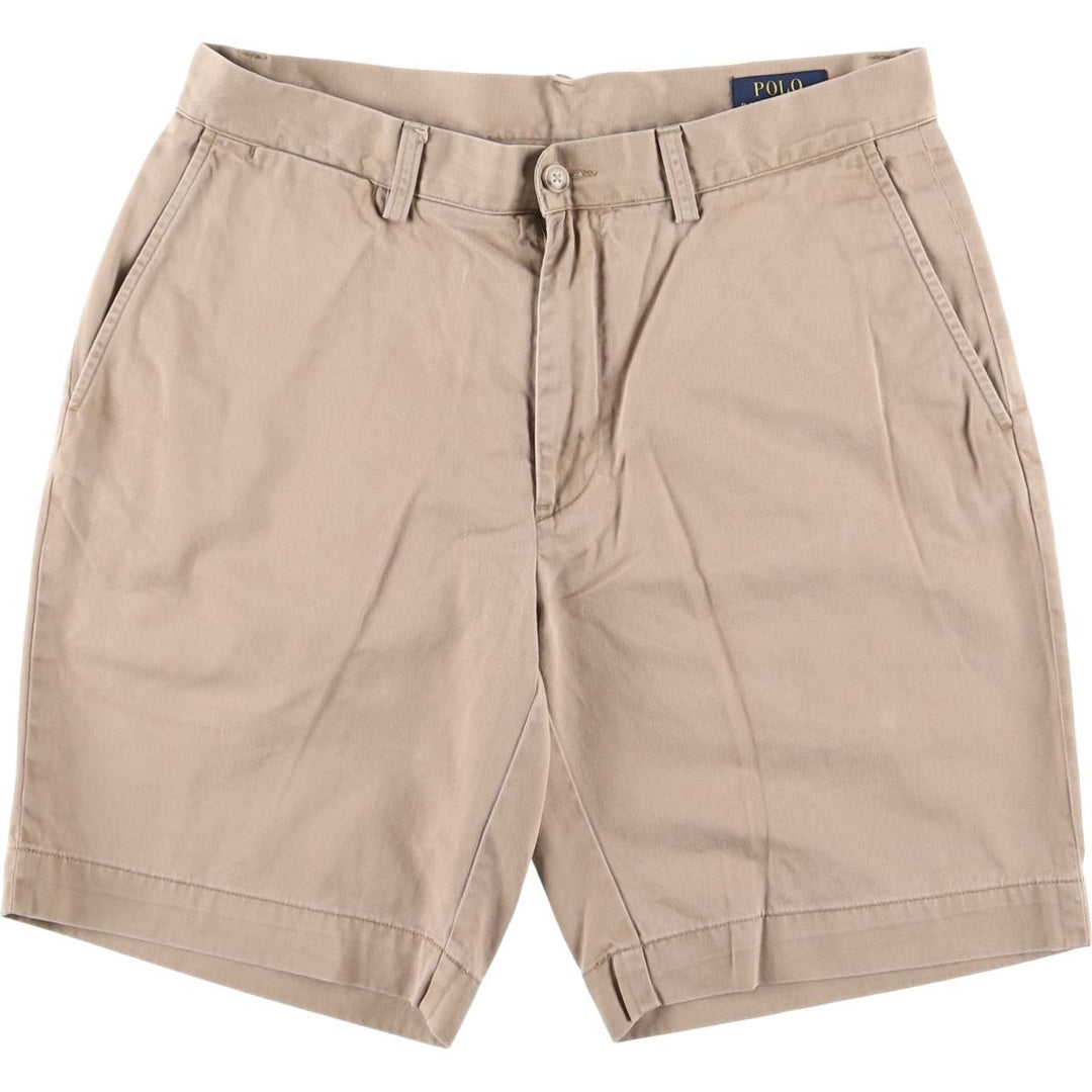 Ralph Lauren POLO RALPH LAUREN CLASSIC FIT 9 Chino Shorts Shorts Men's W33 equivalent cotton Beige type Vintage Second Hand