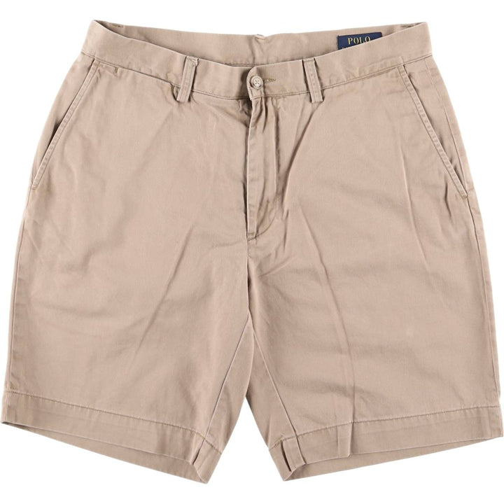 Ralph Lauren POLO RALPH LAUREN CLASSIC FIT 9 Chino Shorts Shorts Men's W33 equivalent cotton Beige type Vintage Second Hand