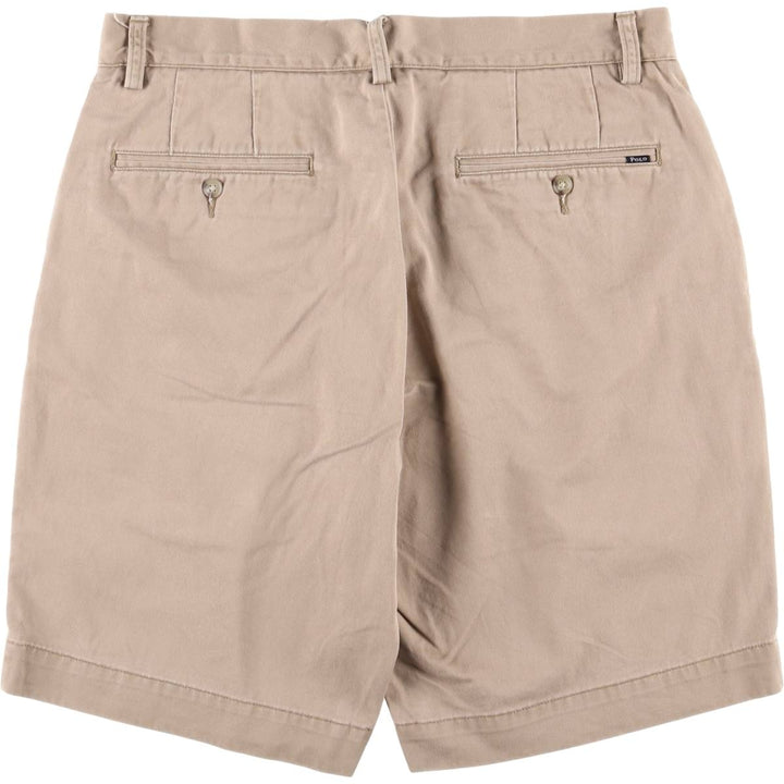 Ralph Lauren POLO RALPH LAUREN CLASSIC FIT 9 Chino Shorts Shorts Men's W33 equivalent cotton Beige type Vintage Second Hand