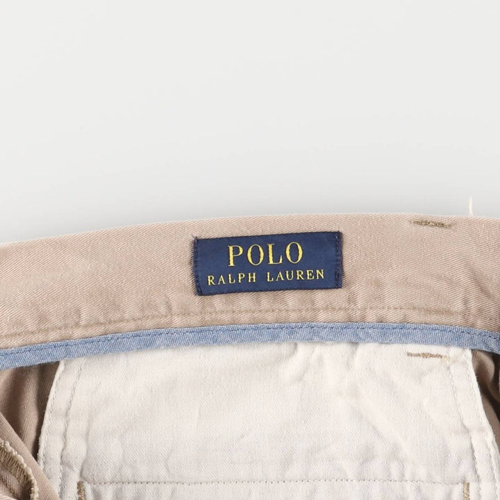 Ralph Lauren POLO RALPH LAUREN CLASSIC FIT 9 Chino Shorts Shorts Men's W33 equivalent cotton Beige type Vintage Second Hand