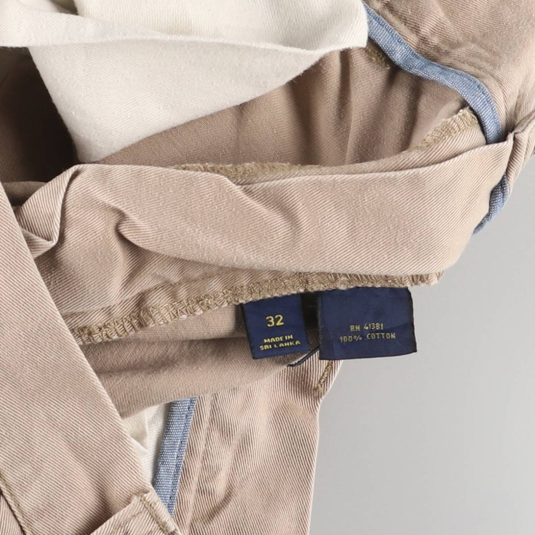 Ralph Lauren POLO RALPH LAUREN CLASSIC FIT 9 Chino Shorts Shorts Men's W33 equivalent cotton Beige type Vintage Second Hand