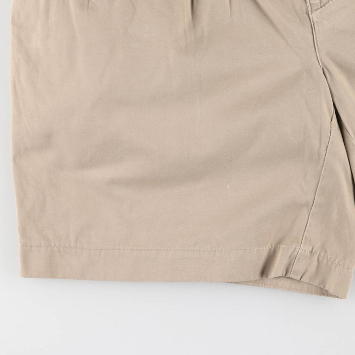 Ralph Lauren POLO by Ralph Lauren TYLER SHORT Two-pleat chino shorts, short pants, men's size W32 cotton Beige type Vintage Second Hand