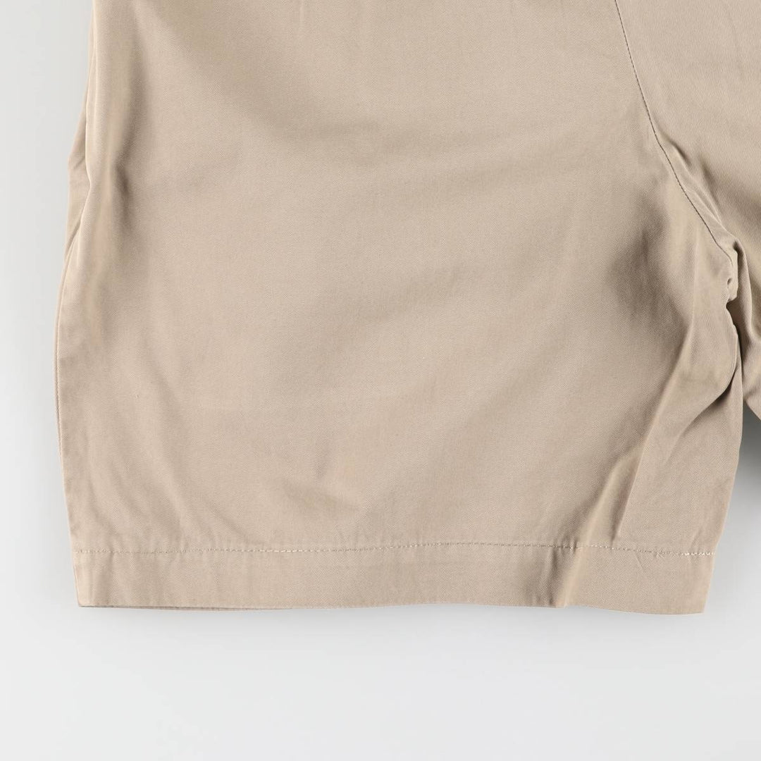 Ralph Lauren POLO by Ralph Lauren TYLER SHORT Two-pleat chino shorts, short pants, men's size W32 cotton Beige type Vintage Second Hand