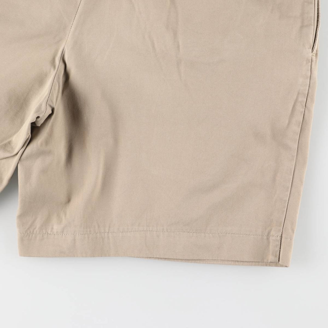 Ralph Lauren POLO by Ralph Lauren TYLER SHORT Two-pleat chino shorts, short pants, men's size W32 cotton Beige type Vintage Second Hand