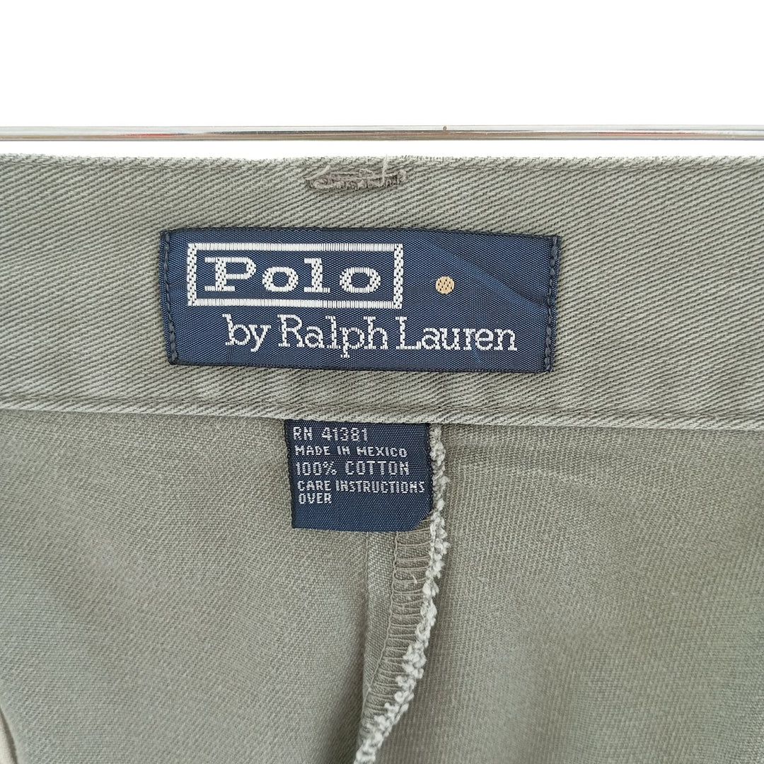 Ralph Lauren POLO by Ralph Lauren Chino Shorts Shorts Men's W36 cotton gray type Vintage Second Hand