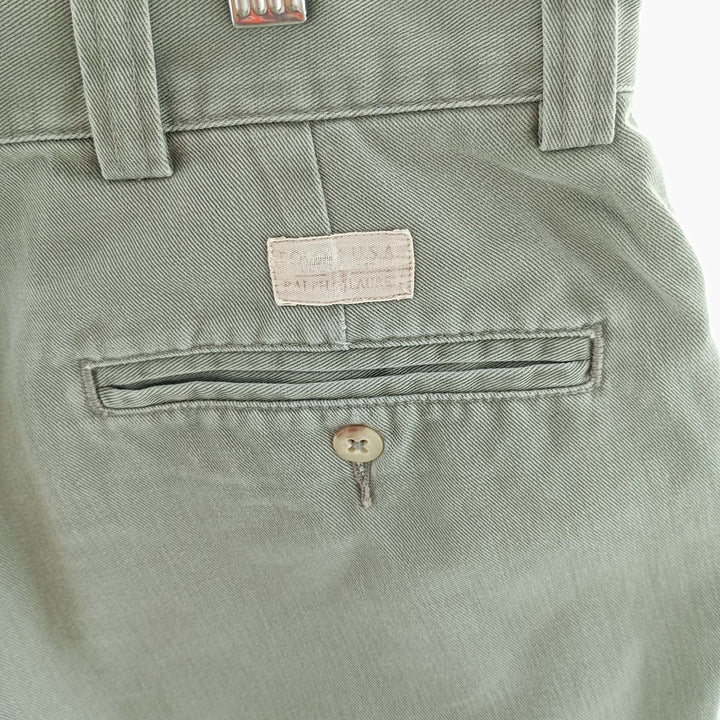 Ralph Lauren POLO by Ralph Lauren Chino Shorts Shorts Men's W36 cotton gray type Vintage Second Hand