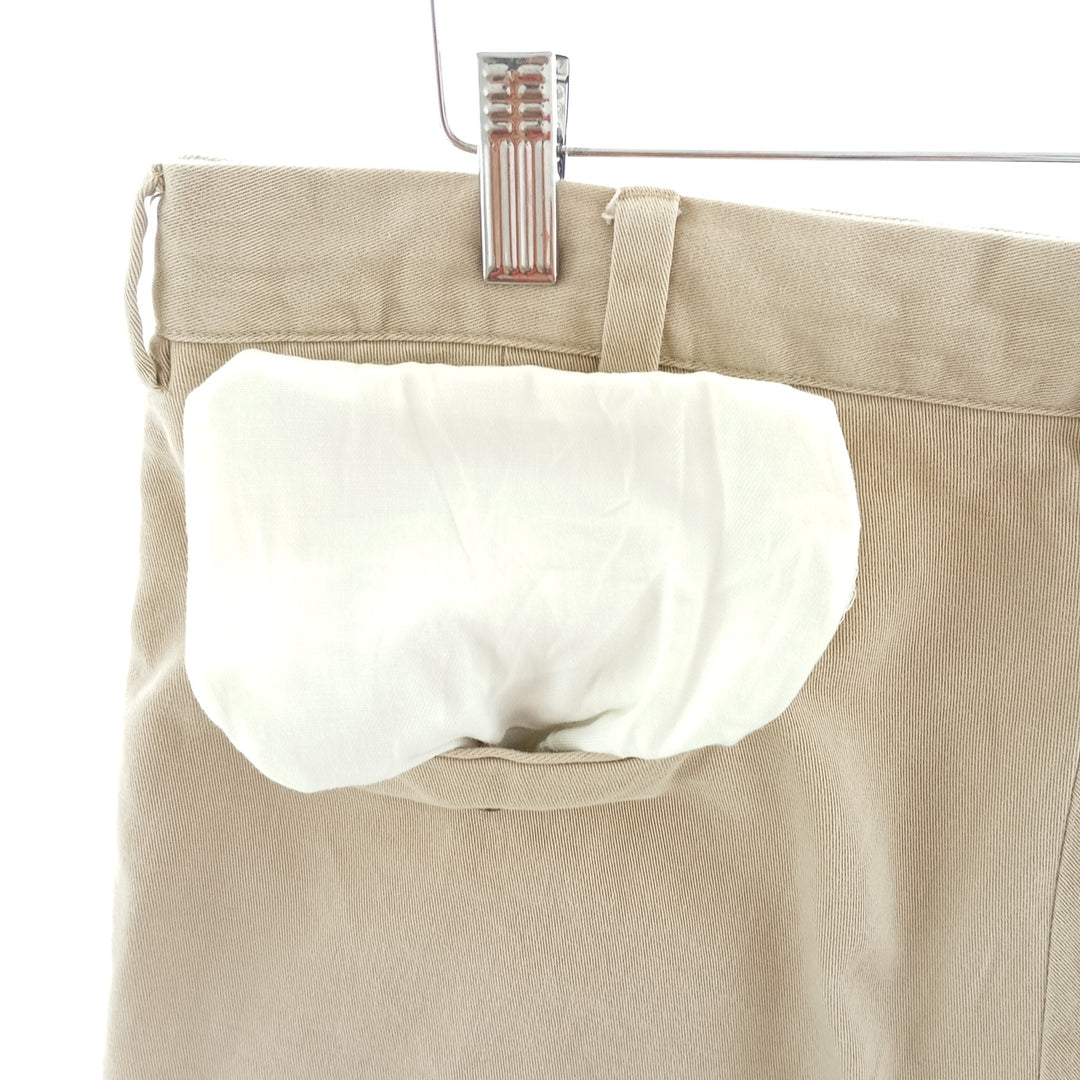 Ralph Lauren POLO GOLF Classic Golf Shorts, two-pleat chino shorts, men's size W35. cotton Beige type Vintage Second Hand