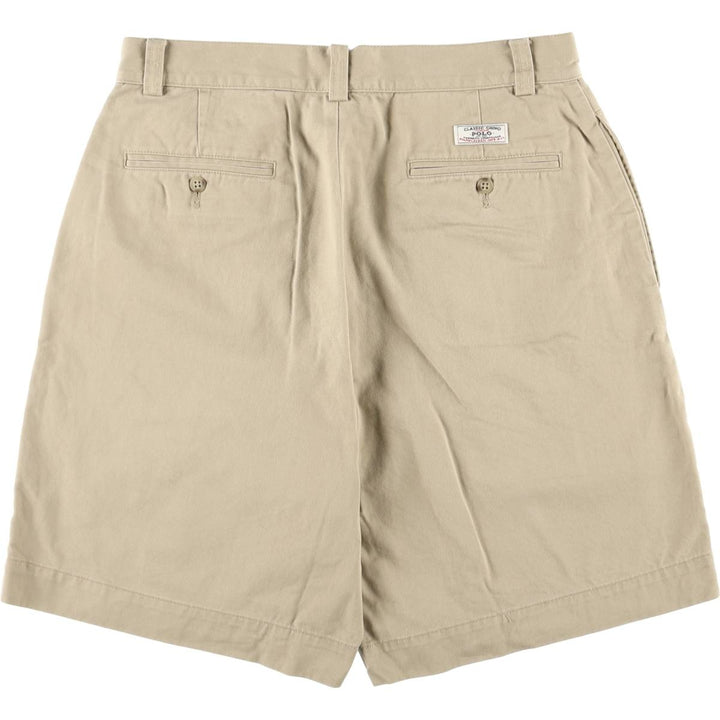 Ralph Lauren POLO by Ralph Lauren PHILIP SHORT Chino shorts Short pants Men's W32 equivalent cotton Beige type Vintage Second Hand