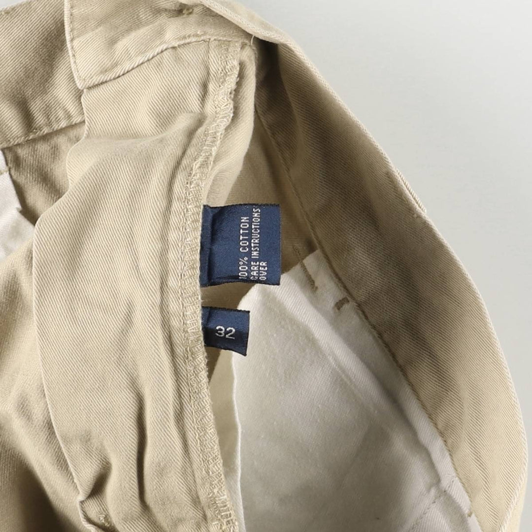 Ralph Lauren POLO by Ralph Lauren PHILIP SHORT Chino shorts Short pants Men's W32 equivalent cotton Beige type Vintage Second Hand