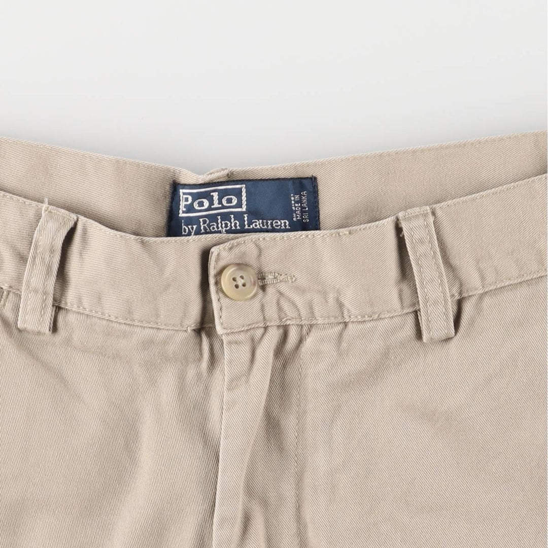 Ralph Lauren POLO by Ralph Lauren PROSPECT Chino Shorts Shorts Men's W33 equivalent cotton Beige type Vintage Second Hand
