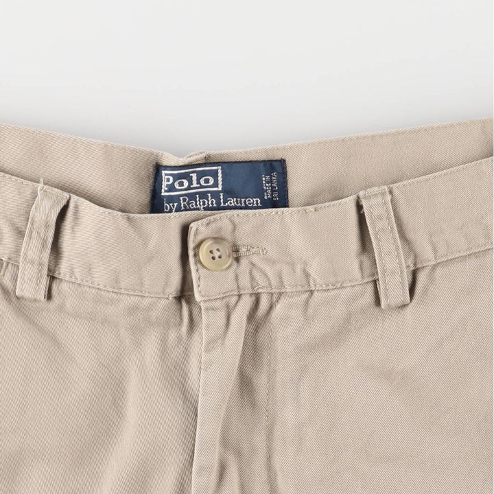 Ralph Lauren POLO by Ralph Lauren PROSPECT Chino Shorts Shorts Men's W33 equivalent cotton Beige type Vintage Second Hand