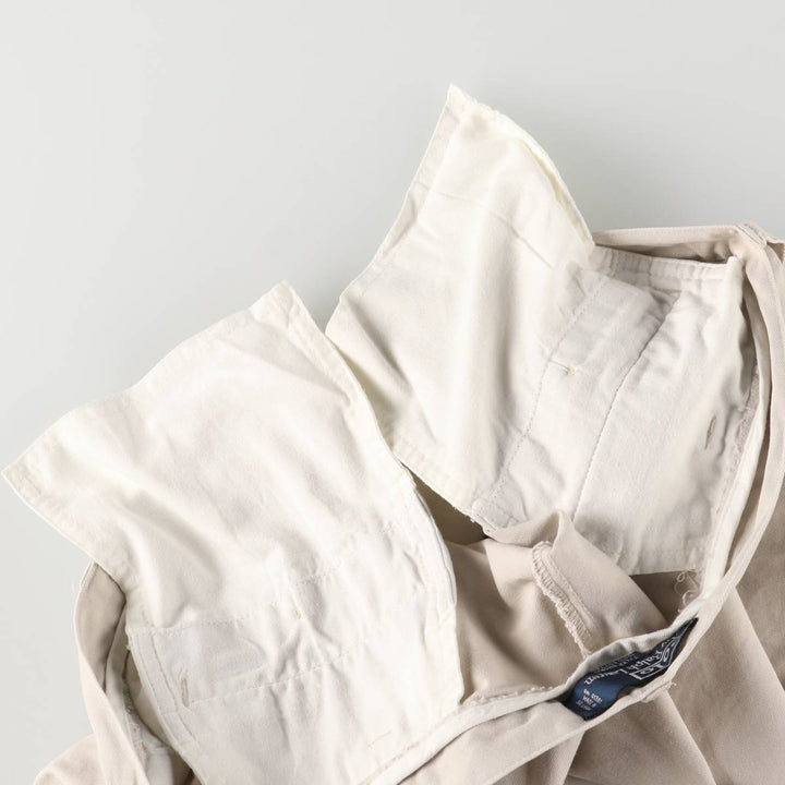 Ralph Lauren POLO by Ralph Lauren TYLER SORT Two-Pleated Chino Shorts, Men's, Size W35 cotton ivory Vintage Second Hand