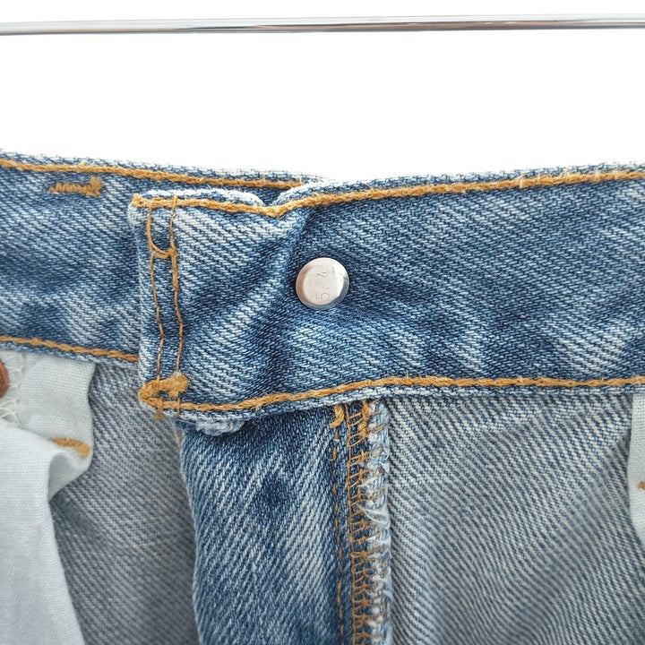 2000'S Levi's 550 Relaxed Fit Tapered Denim Pants, Made in USA, Men's Size W30 cotton blue type Vintage Second Hand
