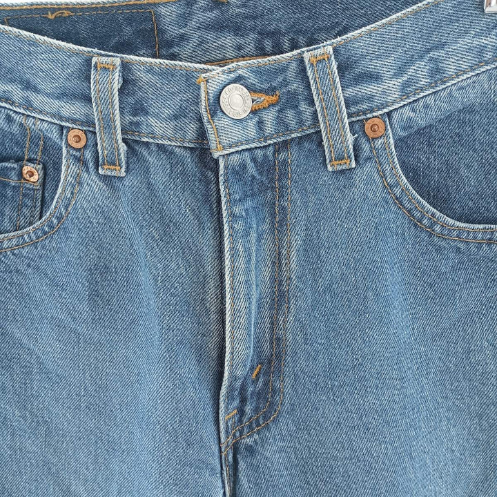 2000'S Levi's 550 Relaxed Fit Tapered Denim Pants, Made in USA, Men's Size W30 cotton blue type Vintage Second Hand