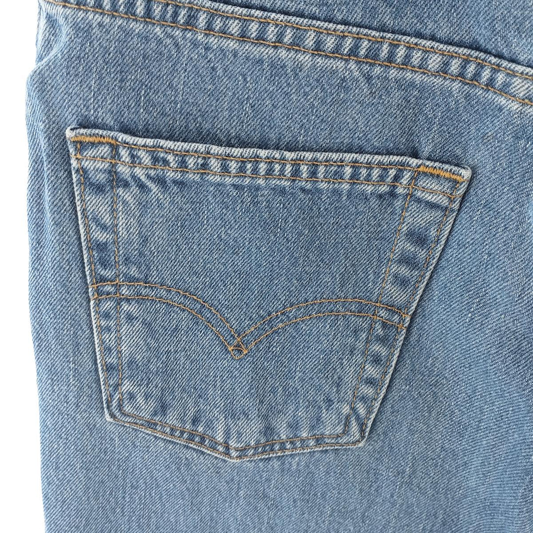 2000'S Levi's 550 Relaxed Fit Tapered Denim Pants, Made in USA, Men's Size W30 cotton blue type Vintage Second Hand