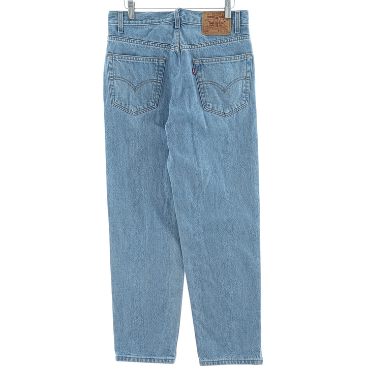 90'S Levi's 550 Relaxed Fit Tapered Denim Pants Men's W31 Vintage cotton blue type Vintage Second Hand