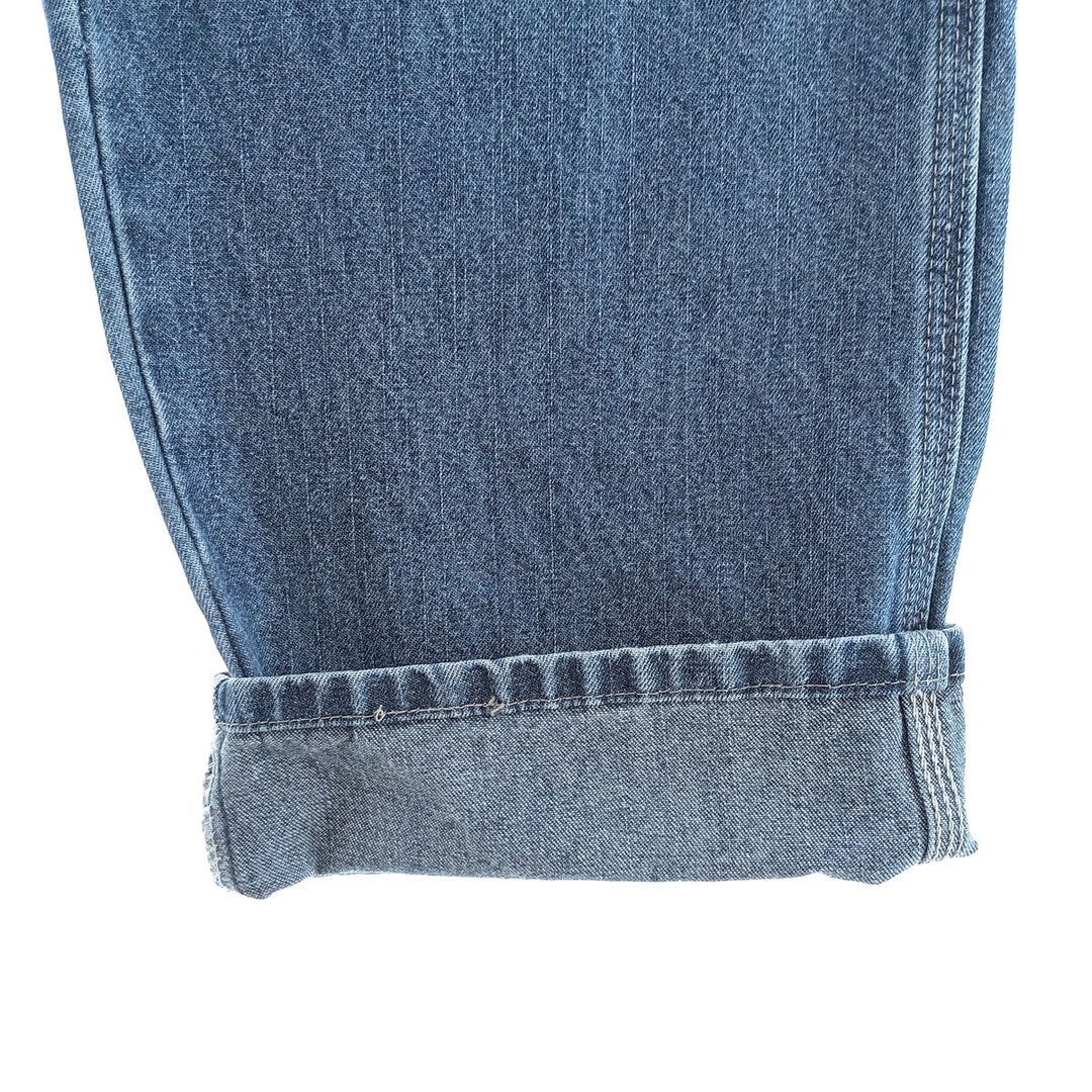 00'S Wrangler CARPENTER denim painter pants for men, equivalent to W33 cotton blue type Vintage Second Hand