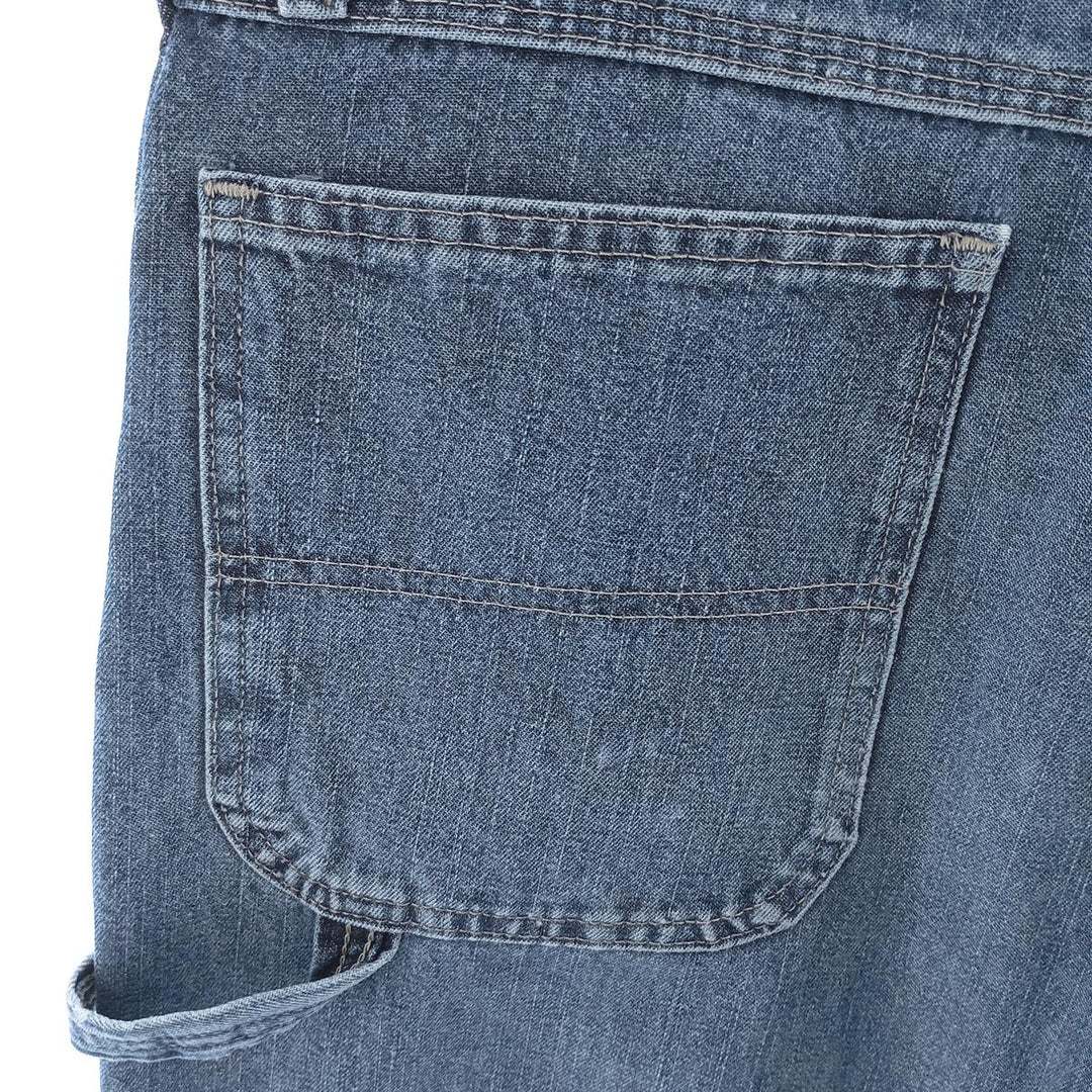 00'S Wrangler CARPENTER denim painter pants for men, equivalent to W33 cotton blue type Vintage Second Hand
