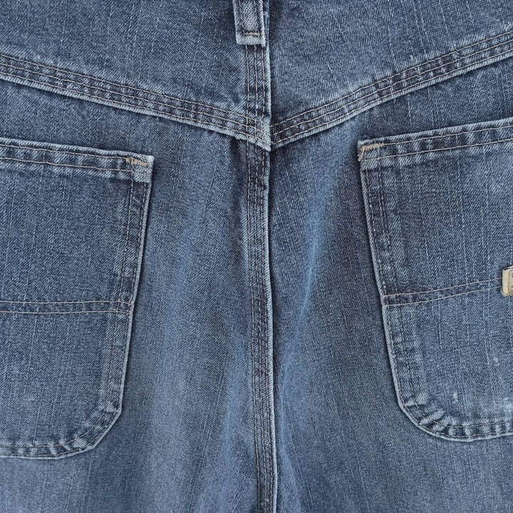 00'S Wrangler CARPENTER denim painter pants for men, equivalent to W33 cotton blue type Vintage Second Hand