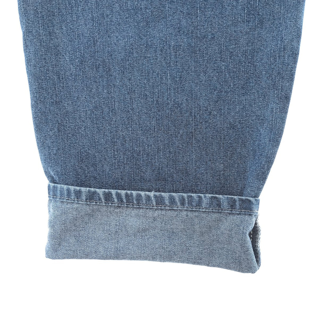 00'S Wrangler CARPENTER denim painter pants for men, equivalent to W33 cotton blue type Vintage Second Hand