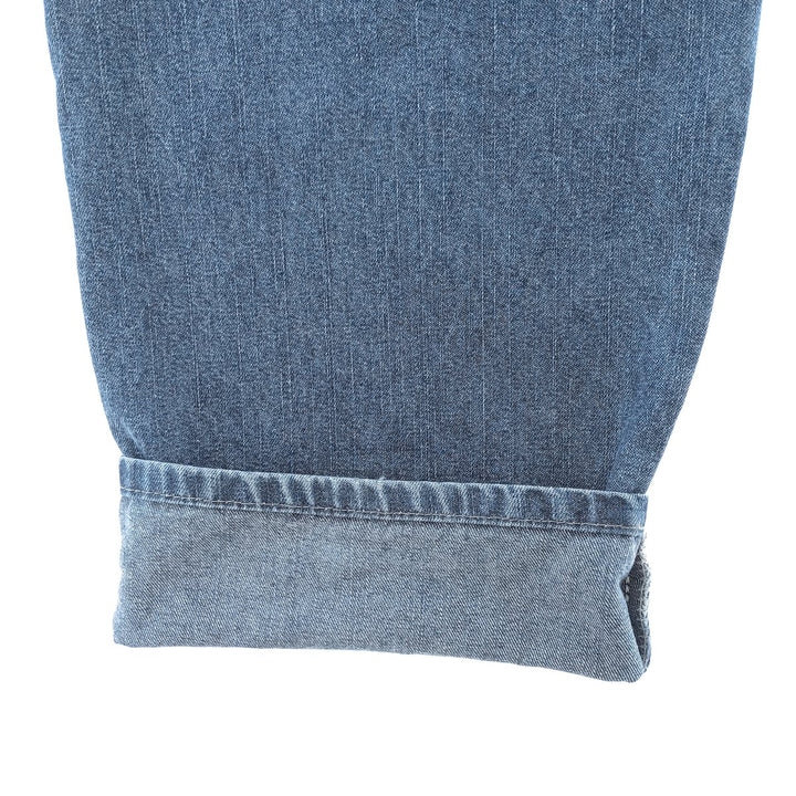 00'S Wrangler CARPENTER denim painter pants for men, equivalent to W33 cotton blue type Vintage Second Hand