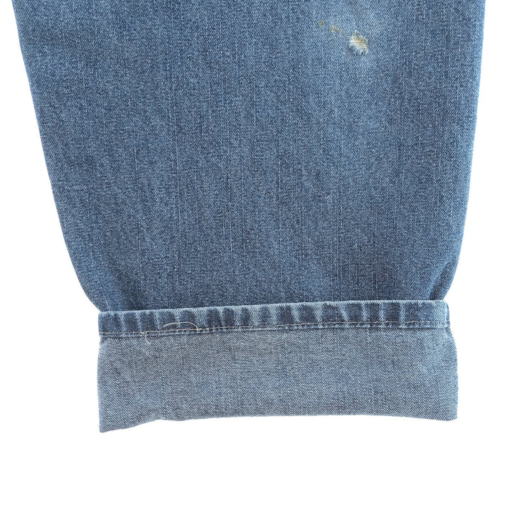 00'S Wrangler CARPENTER denim painter pants for men, equivalent to W33 cotton blue type Vintage Second Hand