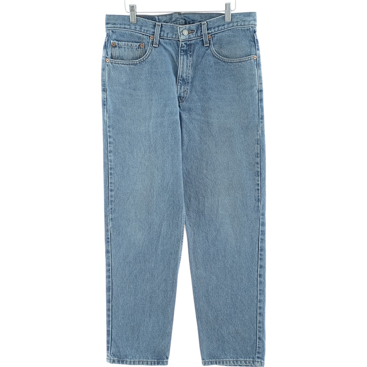 90'S Levi's 550 Relaxed Fit Tapered Denim Pants Men's W34 Vintage cotton blue type Vintage Second Hand