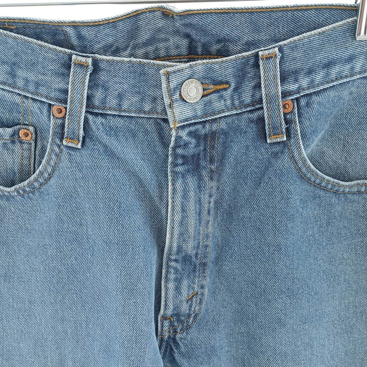 90'S Levi's 550 Relaxed Fit Tapered Denim Pants Men's W34 Vintage cotton blue type Vintage Second Hand