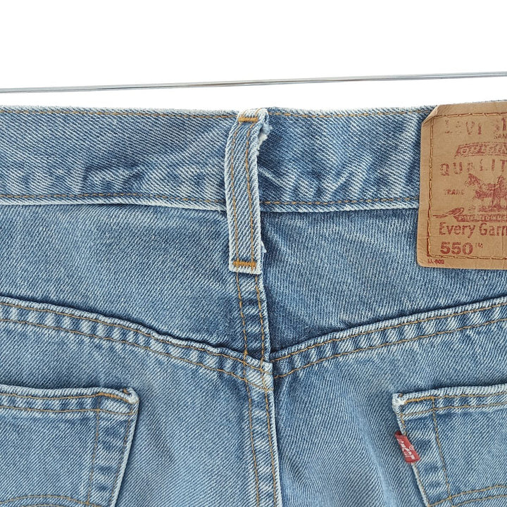 90'S Levi's 550 Relaxed Fit Tapered Denim Pants Men's W34 Vintage cotton blue type Vintage Second Hand