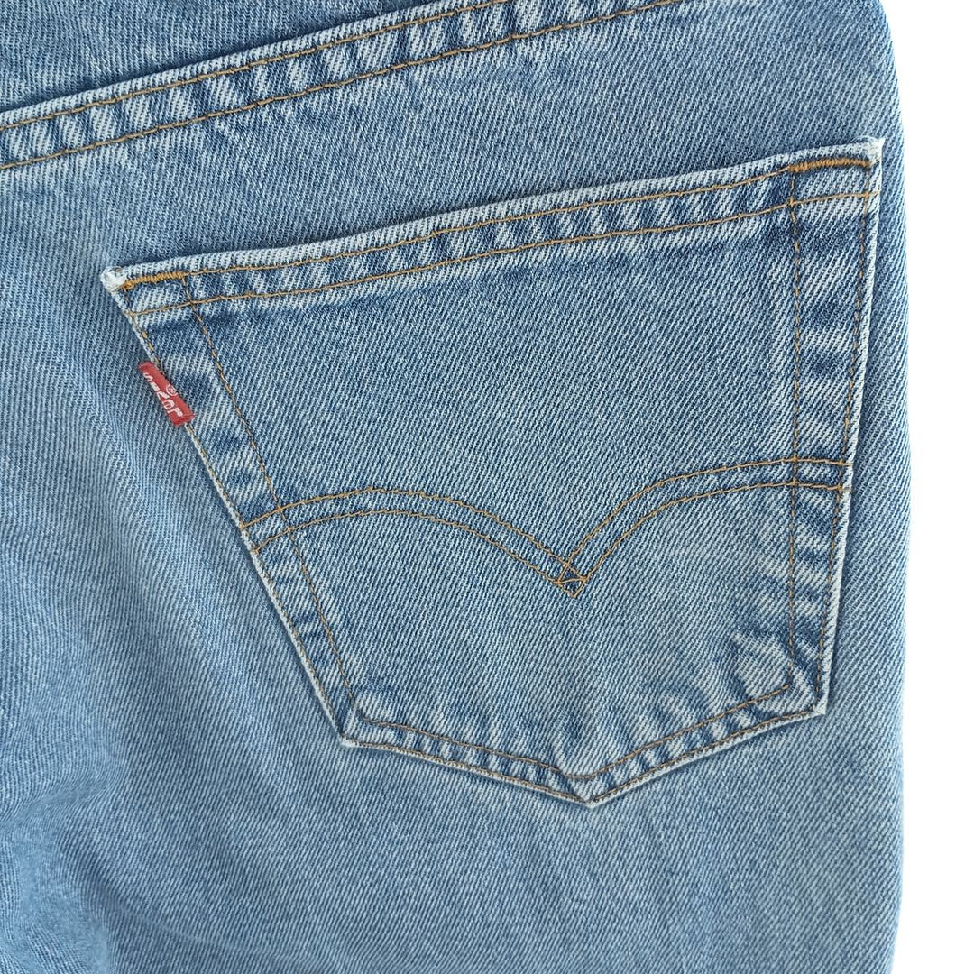 90'S Levi's 550 Relaxed Fit Tapered Denim Pants Men's W34 Vintage cotton blue type Vintage Second Hand