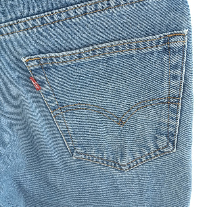 90'S Levi's 550 Relaxed Fit Tapered Denim Pants Men's W34 Vintage cotton blue type Vintage Second Hand